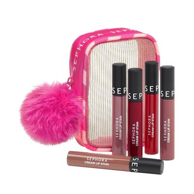 5 CREAM LIP STAIN SET (SET DE LABIALES LÍQUIDOS)